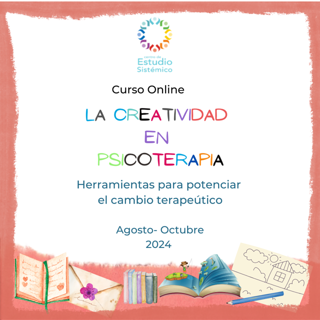 AFICHE CURSO CREATIVIDAD EN PSICOTERAPIA